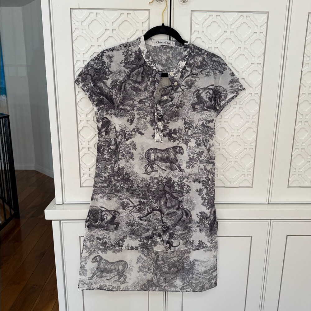 Christian Dior Monochrome Patterned tunic. Brand New never worn.